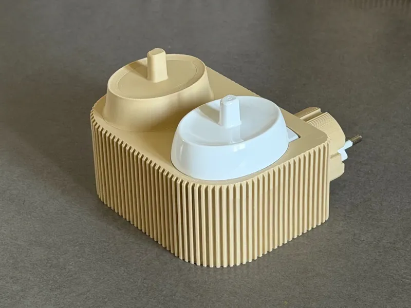 Oral-B Braun Charger Wall Mount V3 – Full Ribbed