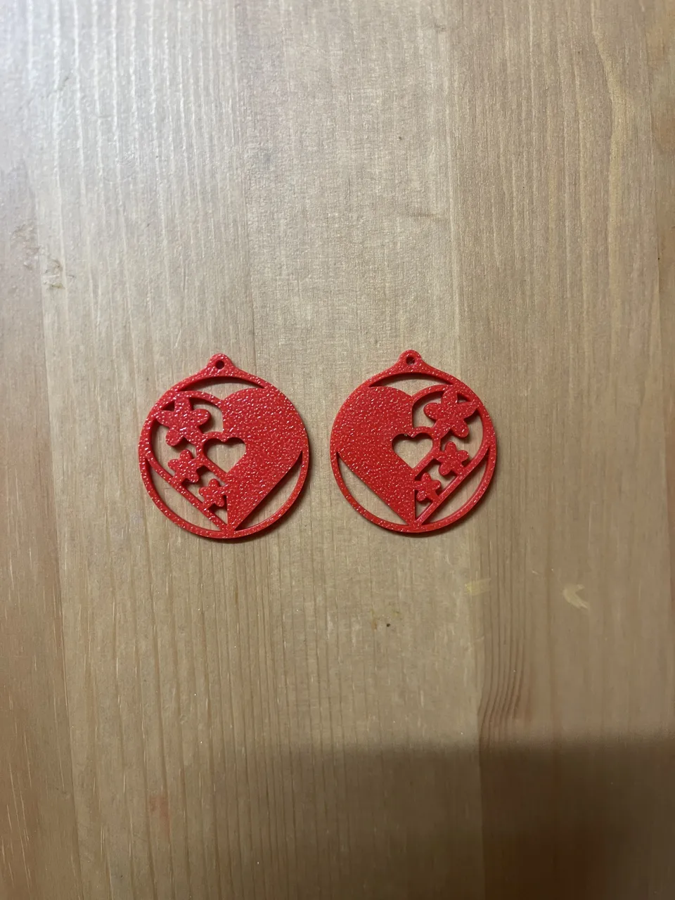 Heart Earrings view 2