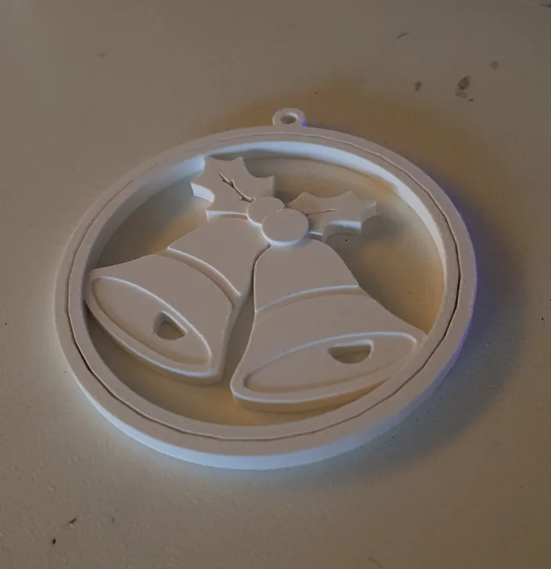 Christmas Jingle Bells Spinning Gyro Ornament