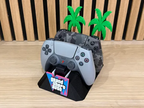 Soporte: GTA6 supporto base ricarica ps5 SONY — referencia de MakerWorld