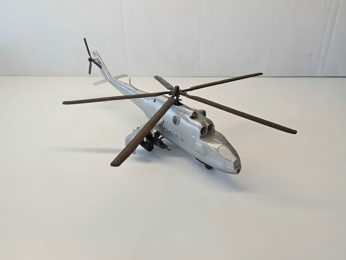 Miniatura 1 do modelo 3D Mil Mi-24a Scale Model