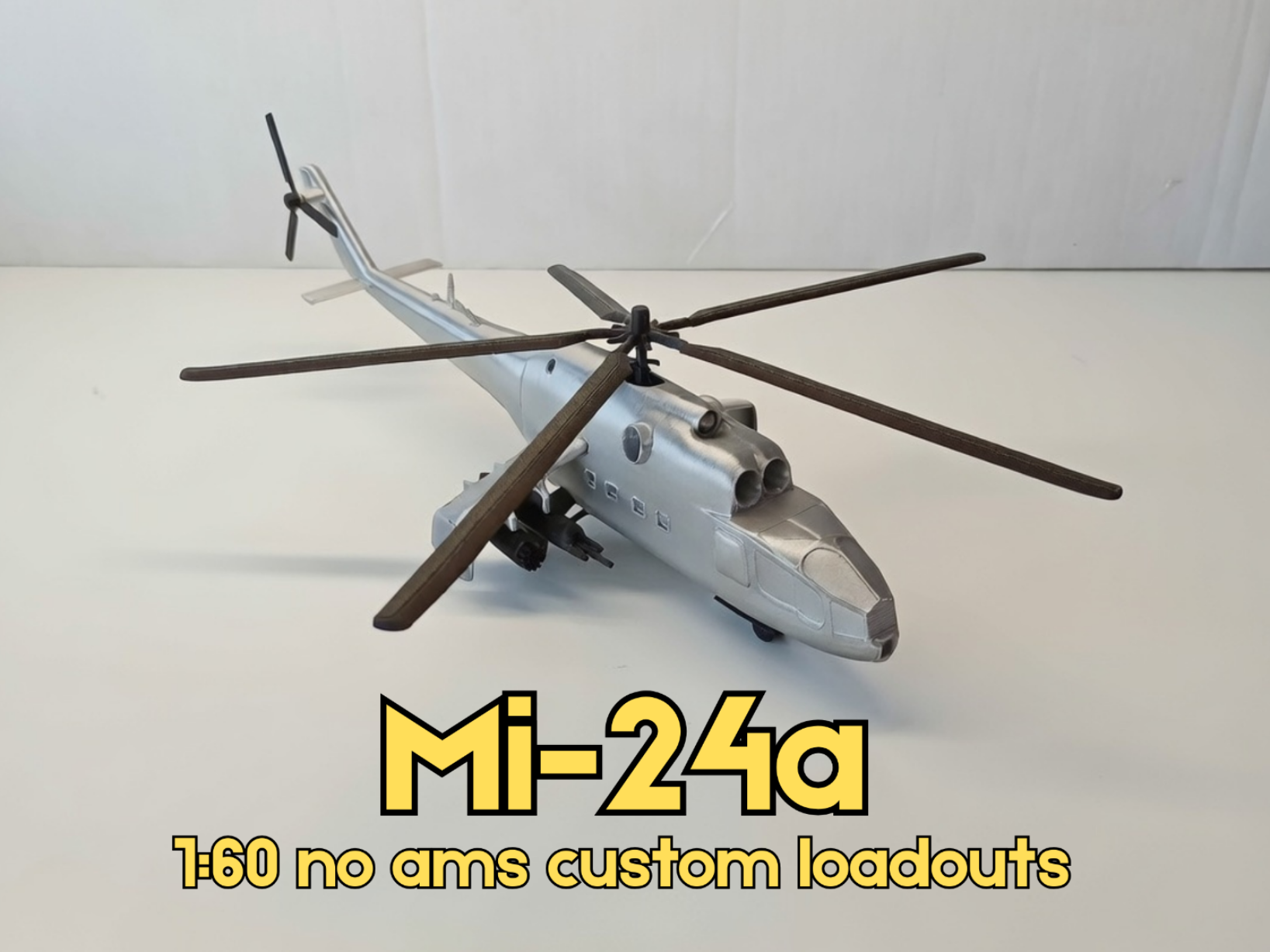 Mil Mi-24a Scale Model