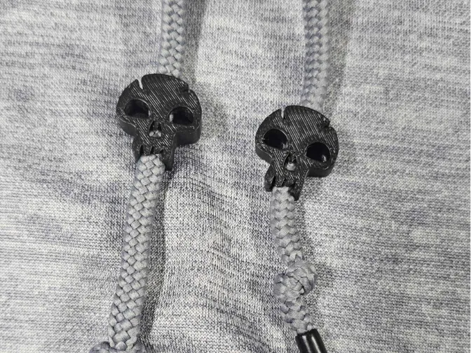 Swamp Symbol MTG Drawstring Bead