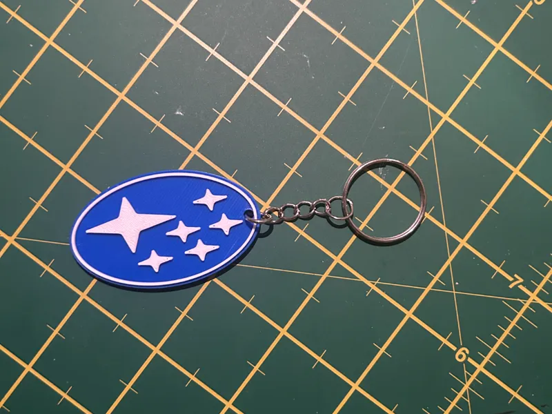 Subaru Keyring