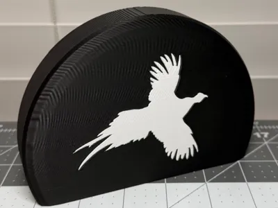 Pheasant or Grouse Mount / Desk Stand with support