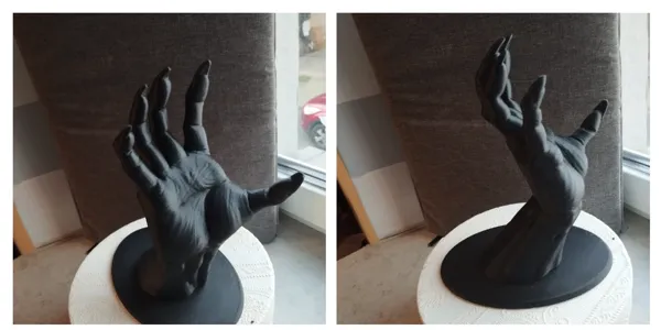 Main démoniaque porte-bijoux