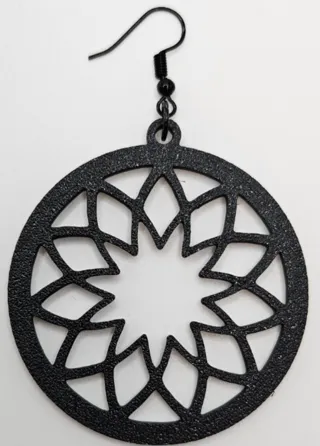 Large Round Earrings