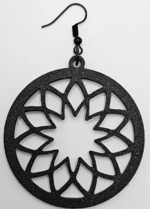 Large Round Earrings
