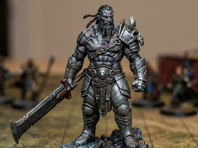 Guerrier Goliath pour jeu de rôle