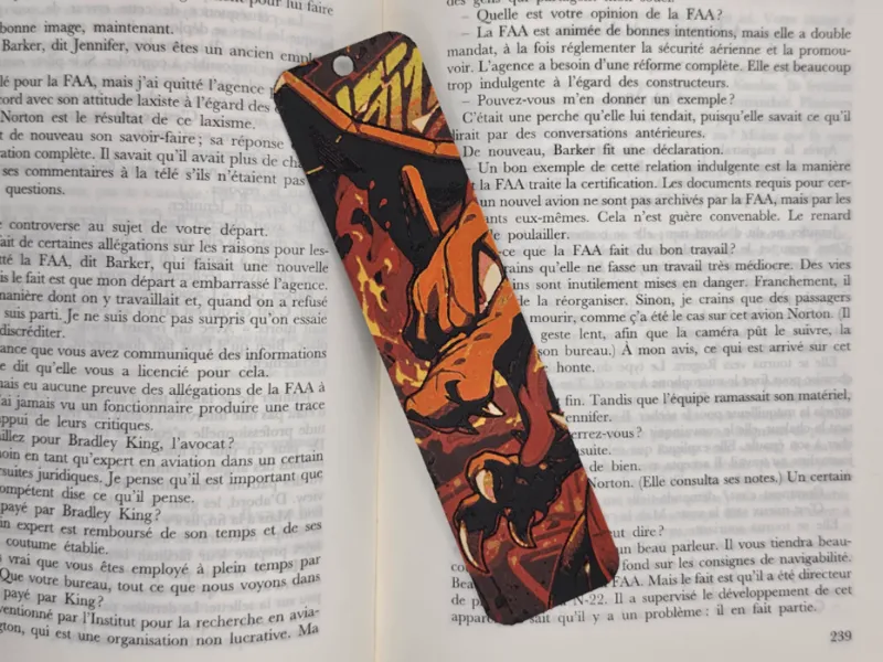 Bookmark Dracaufeu