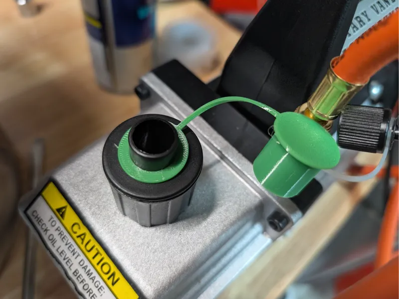 SnapSeal 16 - TPU Vacuum Pump Port Cover