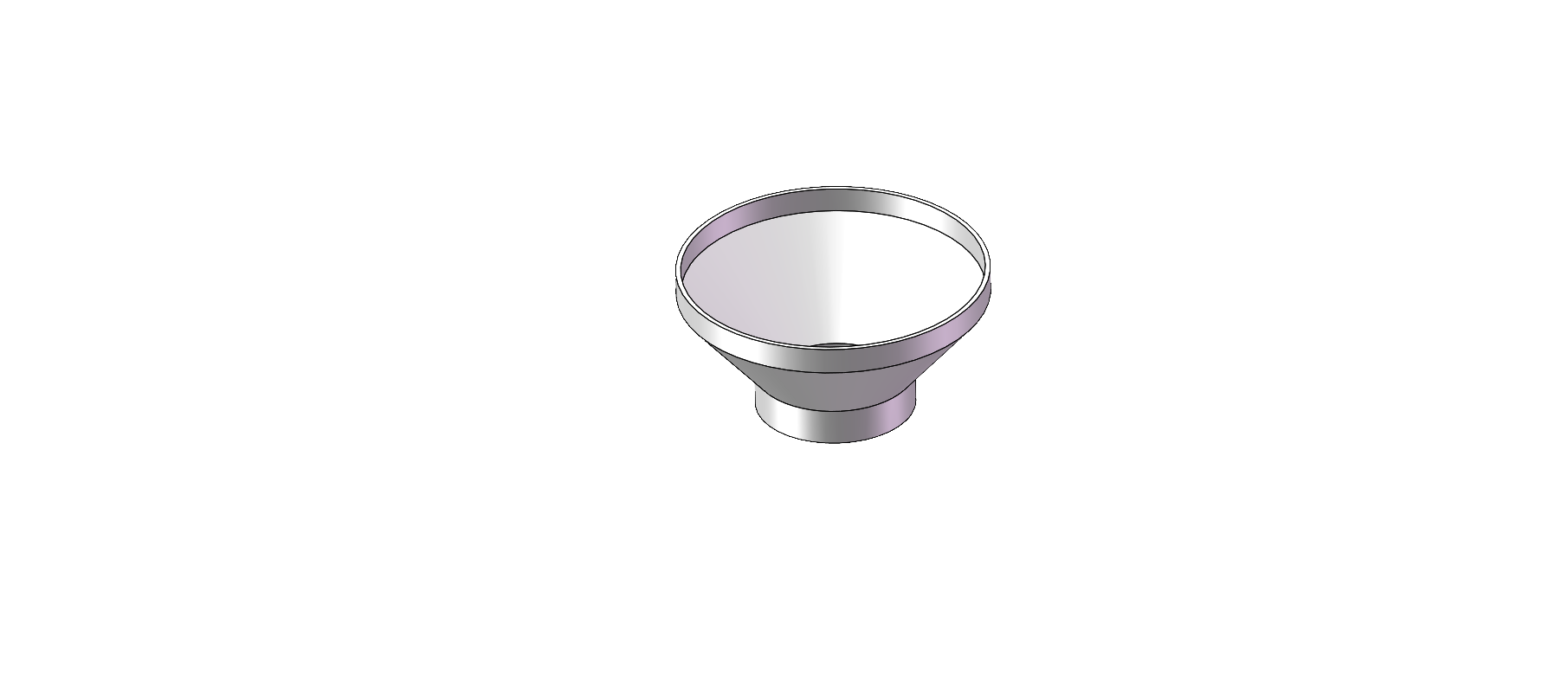 Miniatura 5 do modelo 3D 瓶口仙人——适配多种瓶口螺纹的漏斗