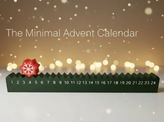 The Minimal Advent Calendar