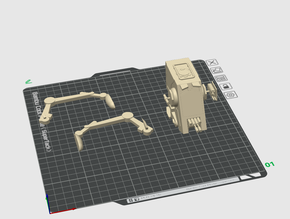 Miniatura 1 do modelo 3D AT-ST