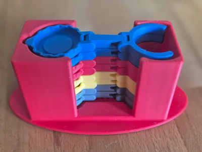 Holder for beer bottle cap