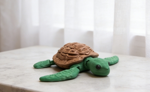 Miniatura 5 do modelo 3D Sea Turtle - Articulated