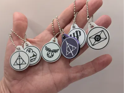 Harry Potter inspired NFC keychains
