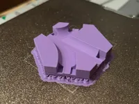 Three way merge with small curve - mirrored