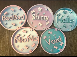 Slow feed dog bowl with name (customizable) 