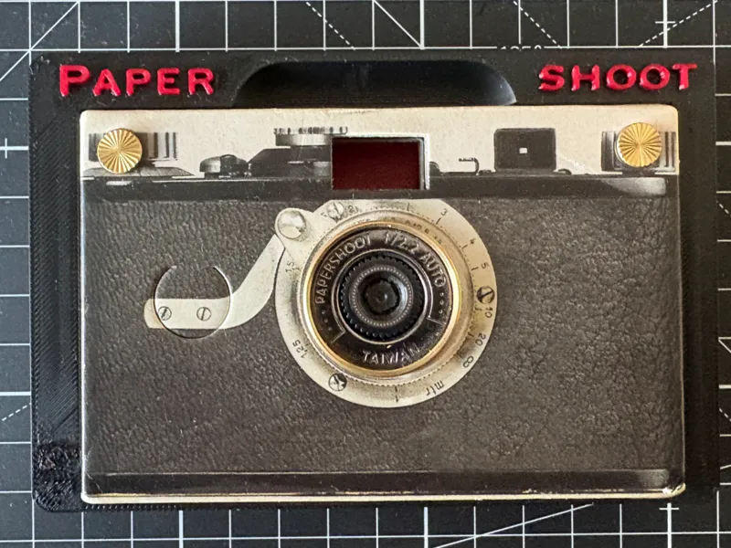 PaperShoot Gridfinity Camera Profile