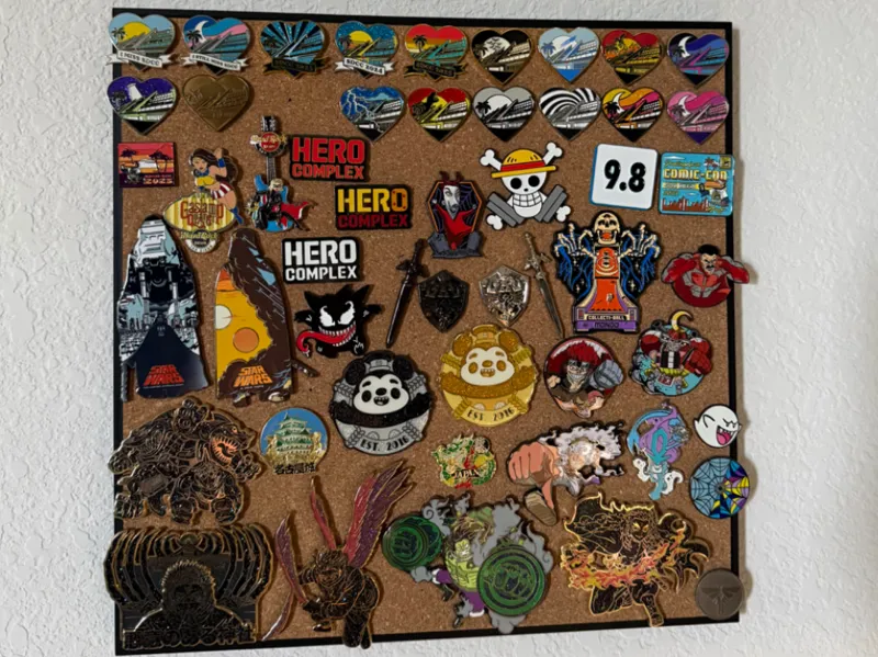 H2D Sqare pin board with cork (no laser)