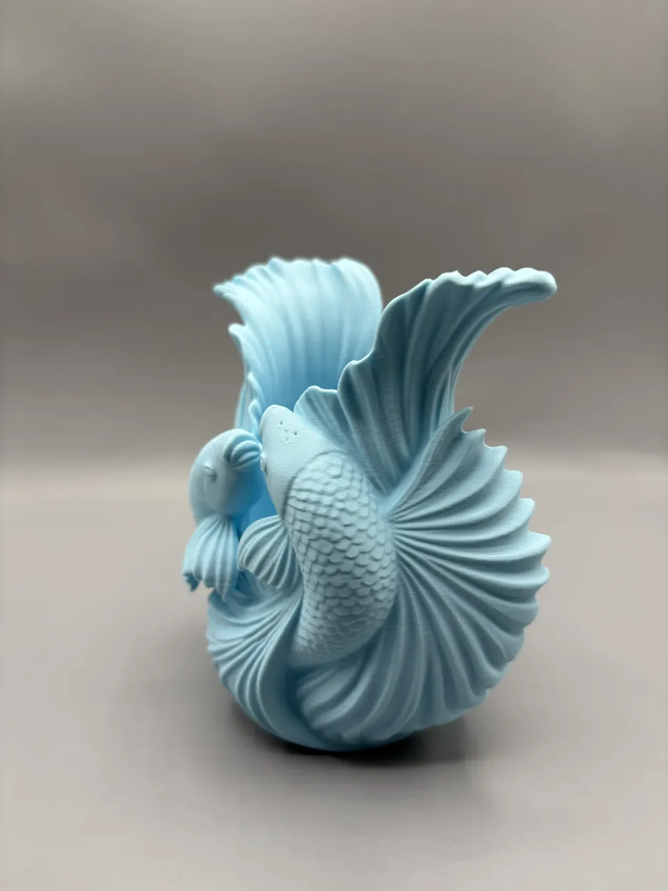 Sculpture Koi Fish Pen Holder Desk Organizer Caddy view 4