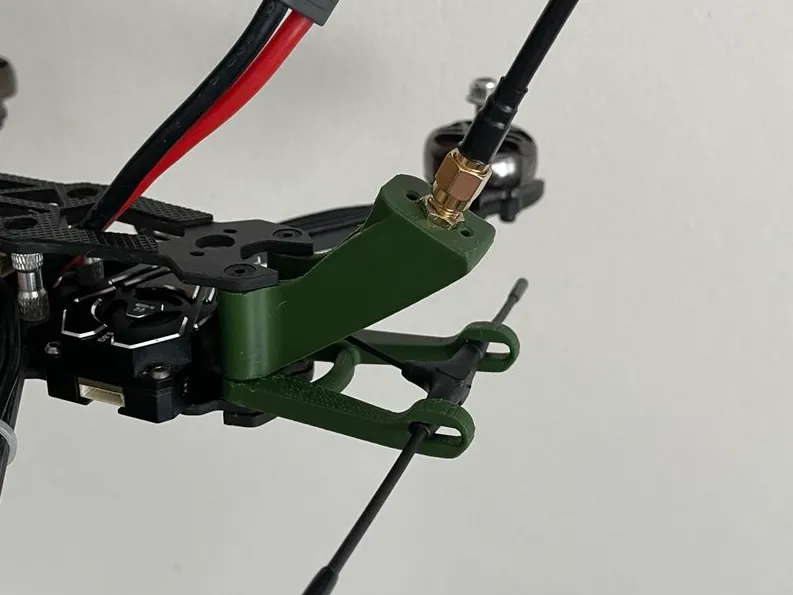 FPV VTX and RX antenna mount