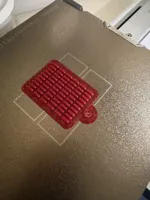 stampa per a1 mini con brim su connettori