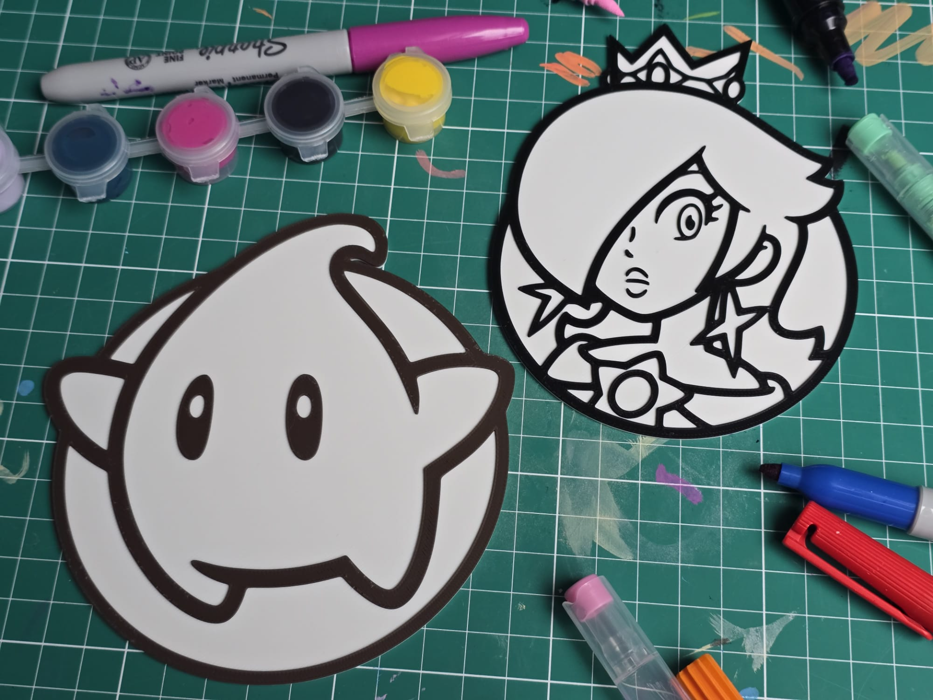 Princess Rosalina Luma Coloring Craft DIY