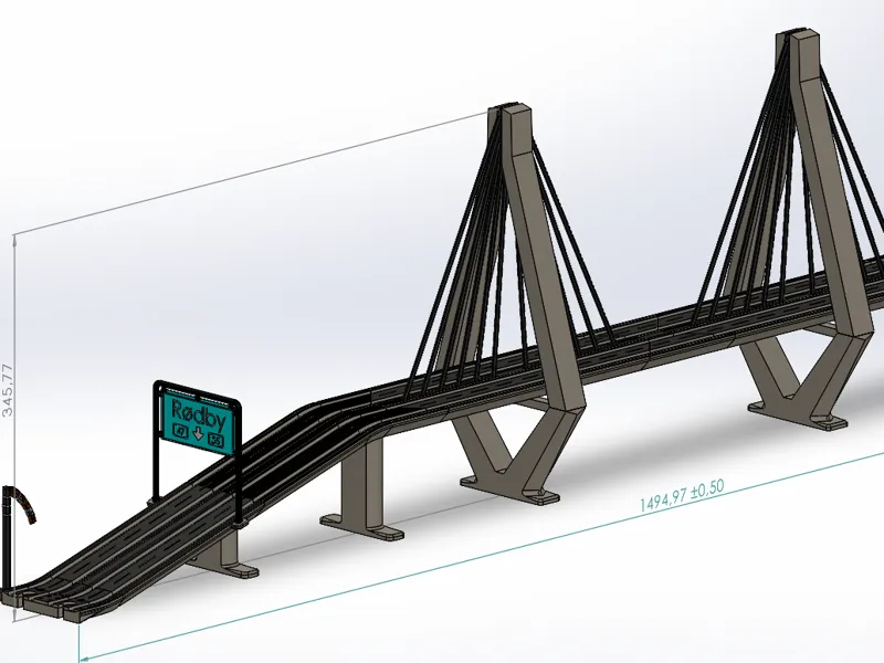 Large Brio Bridge - Farø Bridge