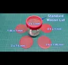 STANDARD MOUTH Mason Lid & Screens