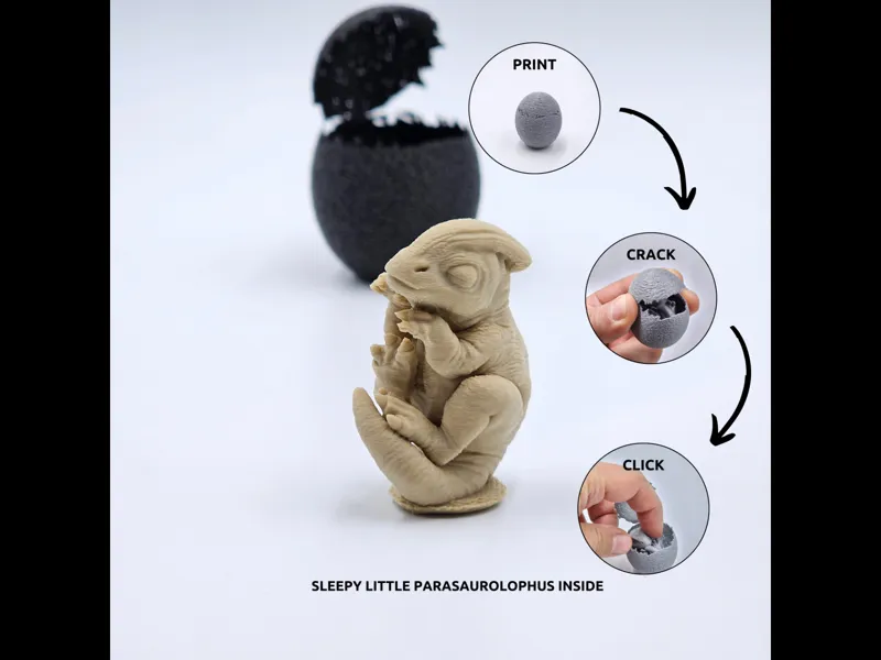 Dino - Egg - Parasaurolophus