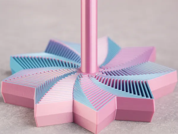 Étoile fidget articulée