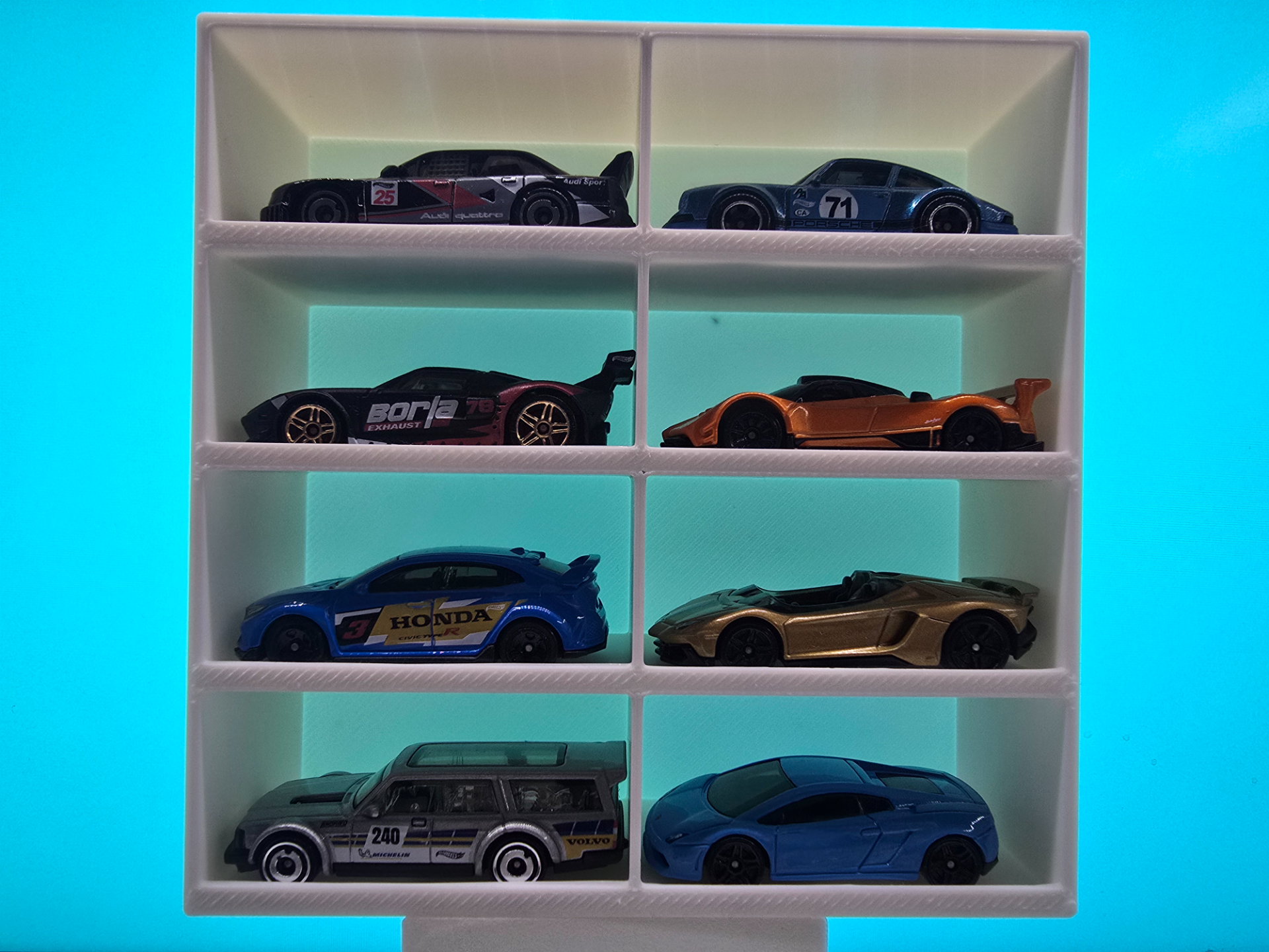 HotWheel Wall Display