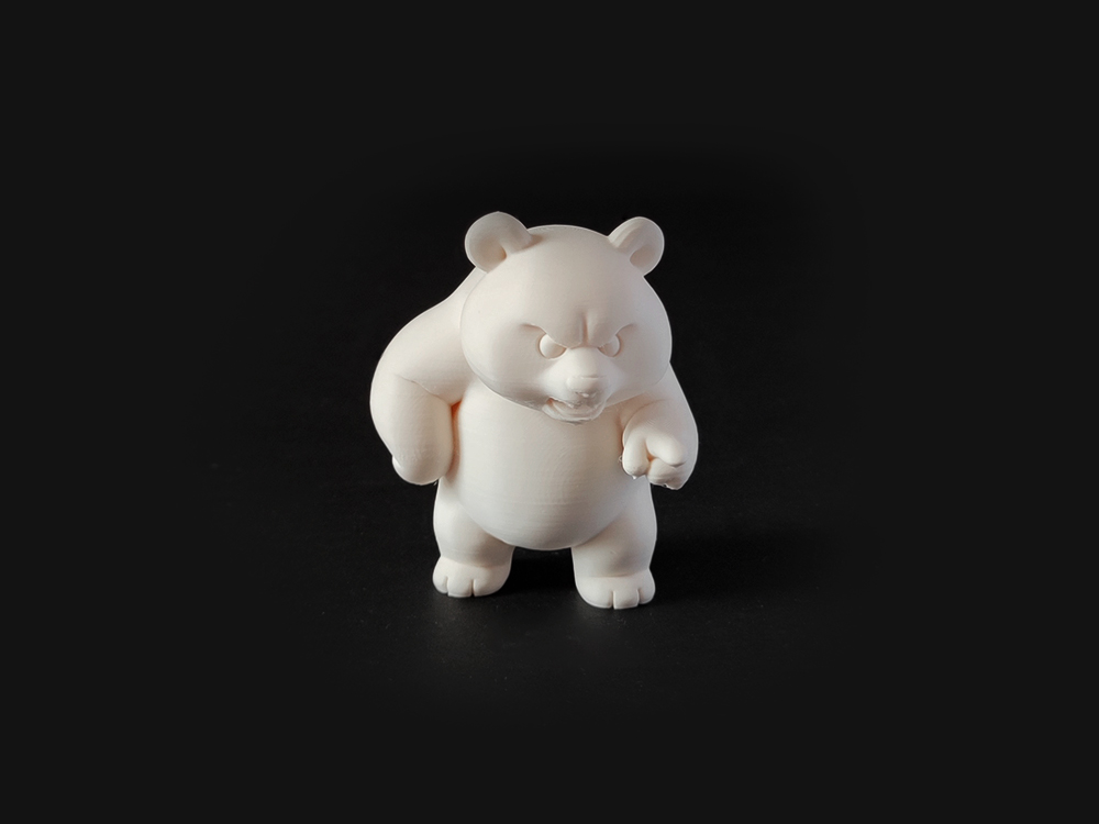 Miniatura 1 do modelo 3D 大熊猫吵架