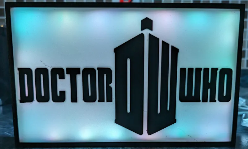 Doctor Who Lightbox