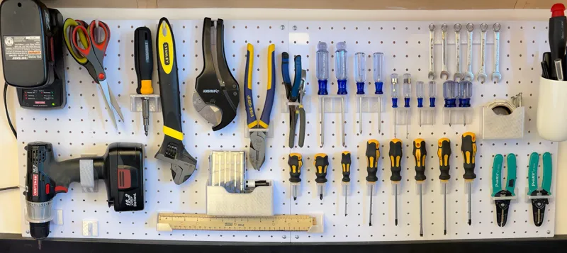 Assorted Pegboard Mounts