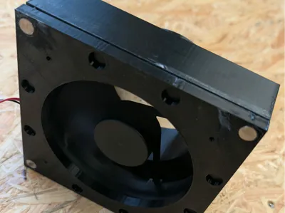 Magnetic vent for printers