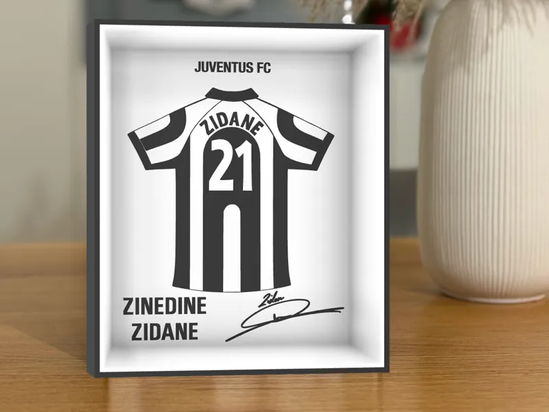Cornice Maglia Zidane Juventus
