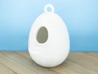 Hanging Egg Birdhouse