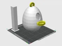 2-Color Hanging Egg Birdhouse