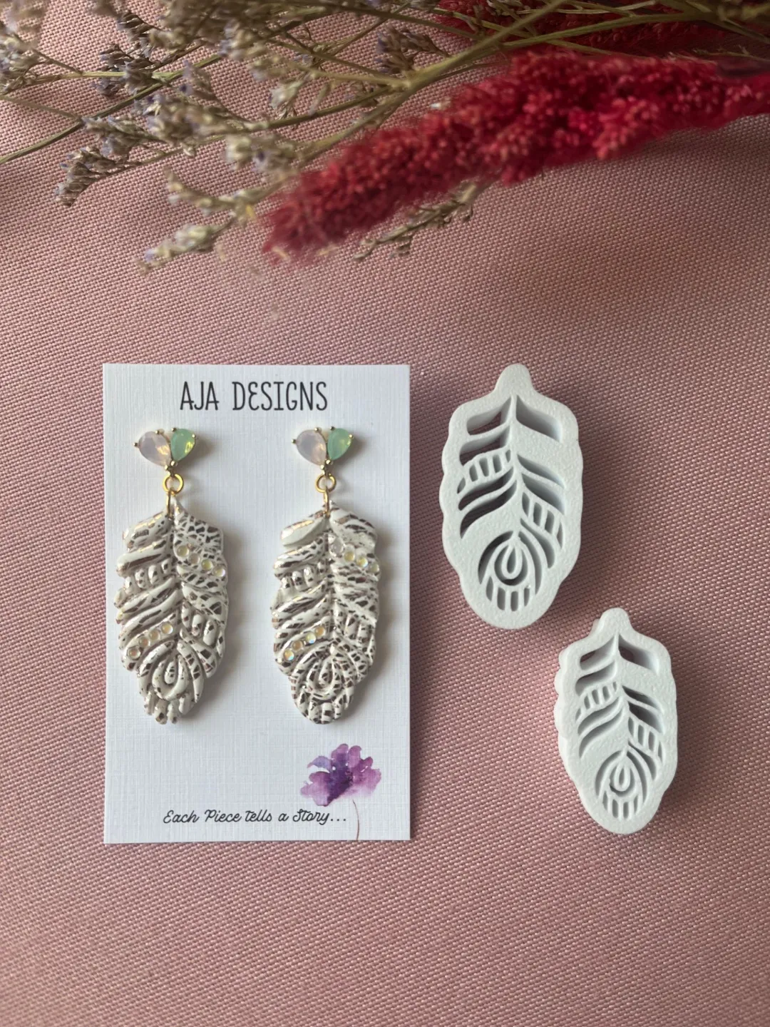 Polymer Clay Earring Mold 20 view 2