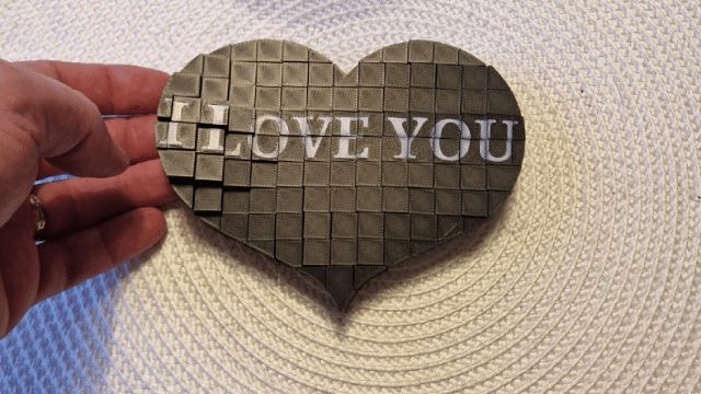 Fidget Heart,  I Love You