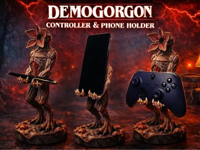 Stranger Things-Demogorgon Phone&Controller Holder