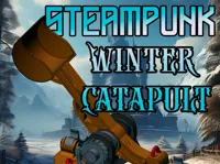 Catapulte steampunk à boules de neige — photo 1
