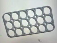0.25mm layer, 2 walls, 0% infill