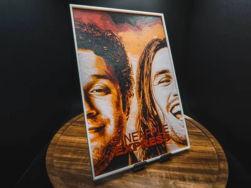 Pineapple Express (Movie Poster - HueForge)