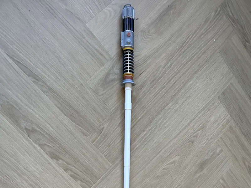 Lightsaber to Sword Add-On With Modular Segments