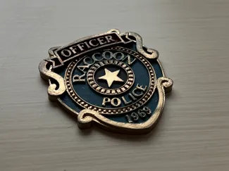 Resident Evil- Raccoon Police Department Badge 