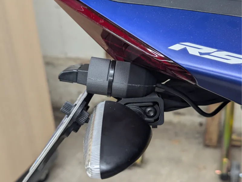 Innovv K7 Rear Mount - Evotech RS 660 Tail Tidy